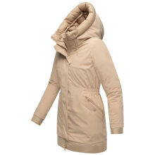 Navahoo Winterprinzessin Damen Herbst Winter Jacke Beige Größe S - Gr. 36
