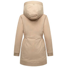 Navahoo Winterprinzessin Damen Herbst Winter Jacke Beige Größe S - Gr. 36