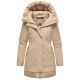 Navahoo Winterprinzessin Damen Herbst Winter Jacke Beige Größe S - Gr. 36