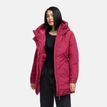 Navahoo Winterprinzessin Damen Herbst Winter Jacke Berry Wine Größe S - Gr. 36