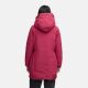 Navahoo Winterprinzessin Damen Herbst Winter Jacke Berry Wine Größe S - Gr. 36