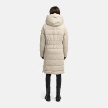 Navahoo Laubzauber Damen Winter Steppmantel Parka Bone S - Gr. 36