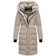 Navahoo Laubzauber Damen Winter Steppmantel Parka Bone S - Gr. 36