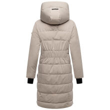 Navahoo Laubzauber Damen Winter Steppmantel Parka Bone S - Gr. 36