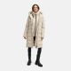 Navahoo Laubzauber Damen Winter Steppmantel Parka Bone S - Gr. 36