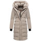 Navahoo Laubzauber Damen Winter Steppmantel Parka Bone S - Gr. 36