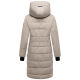 Navahoo Laubzauber Damen Winter Steppmantel Parka Bone S - Gr. 36