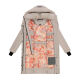 Navahoo Laubzauber Damen Winter Steppmantel Parka Bone S - Gr. 36