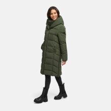 Navahoo Laubzauber Damen Winter Steppmantel Parka DarkOlive XS - Gr. 34