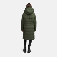 Navahoo Laubzauber Damen Winter Steppmantel Parka DarkOlive XS - Gr. 34
