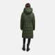 Navahoo Laubzauber Damen Winter Steppmantel Parka DarkOlive XS - Gr. 34