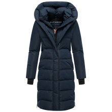 Navahoo Laubzauber Damen Winter Steppmantel Parka Navy XS - Gr. 34
