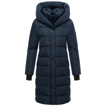 Navahoo Laubzauber Damen Winter Steppmantel Parka Navy XS - Gr. 34
