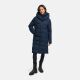 Navahoo Laubzauber Damen Winter Steppmantel Parka Navy XS - Gr. 34