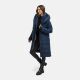 Navahoo Laubzauber Damen Winter Steppmantel Parka Navy XS - Gr. 34