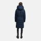 Navahoo Laubzauber Damen Winter Steppmantel Parka Navy XS - Gr. 34