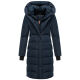 Navahoo Laubzauber Damen Winter Steppmantel Parka Navy XS - Gr. 34