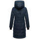 Navahoo Laubzauber Damen Winter Steppmantel Parka Navy XS - Gr. 34