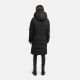 Navahoo Laubzauber Damen Winter Steppmantel Parka Schwarz XS - Gr. 34