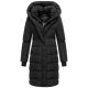 Navahoo Laubzauber Damen Winter Steppmantel Parka Schwarz XS - Gr. 34