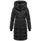 Navahoo Laubzauber Damen Winter Steppmantel Parka Schwarz XS - Gr. 34