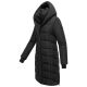 Navahoo Laubzauber Damen Winter Steppmantel Parka Schwarz XS - Gr. 34