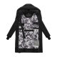 Navahoo Laubzauber Damen Winter Steppmantel Parka Schwarz XS - Gr. 34