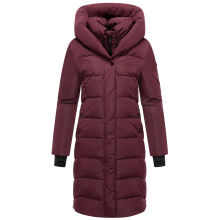 Navahoo Laubzauber Damen Winter Steppmantel Parka Wine XS - Gr. 34