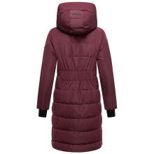 Navahoo Laubzauber Damen Winter Steppmantel Parka Wine XS - Gr. 34