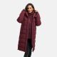 Navahoo Laubzauber Damen Winter Steppmantel Parka Wine XS - Gr. 34