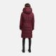 Navahoo Laubzauber Damen Winter Steppmantel Parka Wine XS - Gr. 34