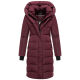 Navahoo Laubzauber Damen Winter Steppmantel Parka Wine XS - Gr. 34