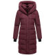 Navahoo Laubzauber Damen Winter Steppmantel Parka Wine XS - Gr. 34