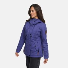 Marikoo Bikoo Damen Herbst Winter Jacke Blue Violet - Schwarz Größe XS - Gr. 34
