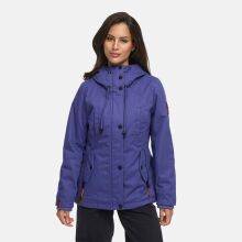 Marikoo Bikoo Damen Herbst Winter Jacke Blue Violet - Schwarz Größe XS - Gr. 34