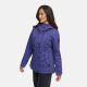 Marikoo Bikoo Damen Herbst Winter Jacke Blue Violet - Schwarz Größe XS - Gr. 34