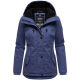 Marikoo Bikoo Damen Herbst Winter Jacke Blue Violet - Schwarz Größe XS - Gr. 34