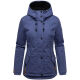 Marikoo Bikoo Damen Herbst Winter Jacke Blue Violet - Schwarz Größe XS - Gr. 34
