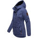 Marikoo Bikoo Damen Herbst Winter Jacke Blue Violet - Schwarz Größe XS - Gr. 34
