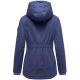 Marikoo Bikoo Damen Herbst Winter Jacke Blue Violet - Schwarz Größe XS - Gr. 34