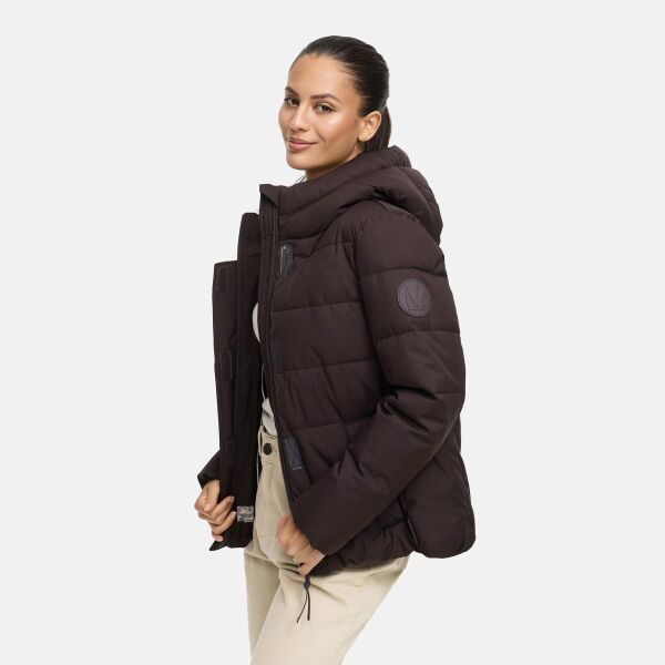Marikoo Elira Damen Winter Steppjacke Choco Größe M - Gr. 38