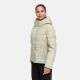 Marikoo Elira Damen Winter Steppjacke Pebble Grey Größe XXXL - Gr. 46