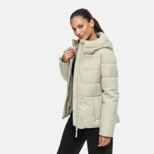 Marikoo Elira Damen Winter Steppjacke Pebble Grey Größe XXL - Gr. 44