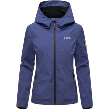 Marikoo Erdbeere Damen Herbst Winter Jacke mit Kapuze Blue Violet Größe XS - Gr. 34