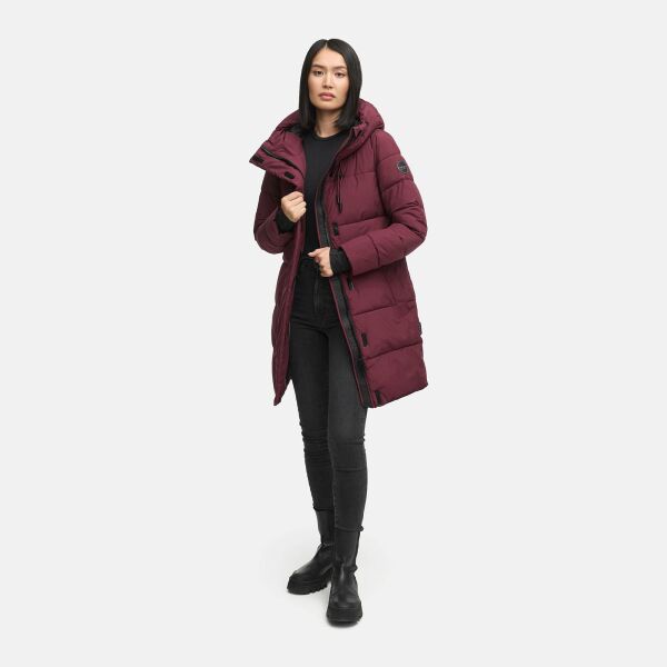 Marikoo Kaituu Damen Winter Steppjacke Wine Größe XXXXXXL - Gr. 52