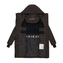 Marikoo Kaituu Damen Winter Steppjacke Choco Größe XXL - Gr. 44