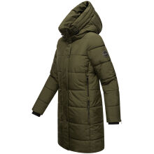 Marikoo Karumikoo Damen Winter Steppjacke Dark Olive Größe XXXXXL - Gr. 50