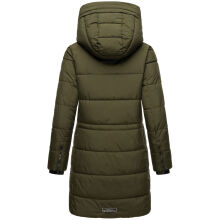 Marikoo Karumikoo Damen Winter Steppjacke Dark Olive Größe XXXXXL - Gr. 50