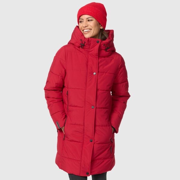 Marikoo Karumikoo Damen Winter Steppjacke Dark red Größe XXXXXL - Gr. 50