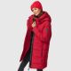 Marikoo Karumikoo Damen Winter Steppjacke Dark red Größe XXXXXL - Gr. 50